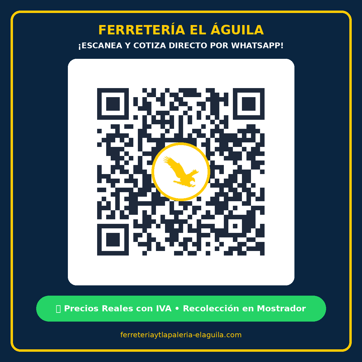Código QR Dorado Premium